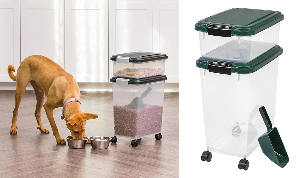 Pet Dog Food Container