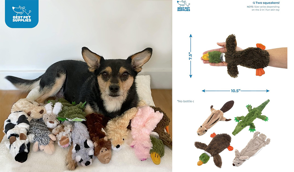 Squeaky Dog Toys with