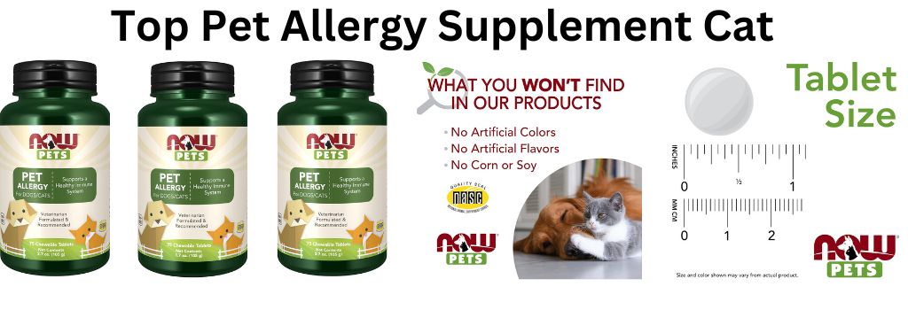 Pet Allergy Supplement cat