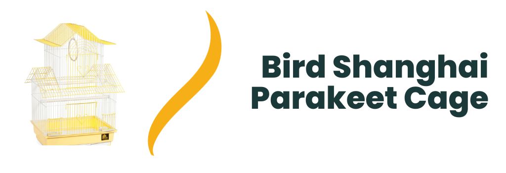 Best Bird Shanghai Parakeet Cage Yellow and White