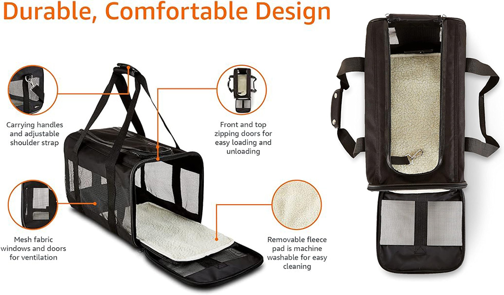 The Best Soft Sided Mesh Travel Carrier for Dog Evaluation